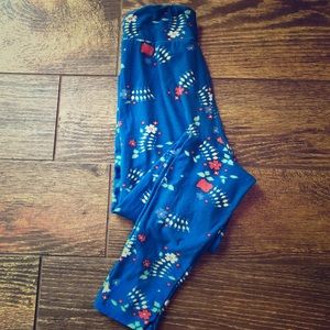 LulaRoe Tween printed leggings
